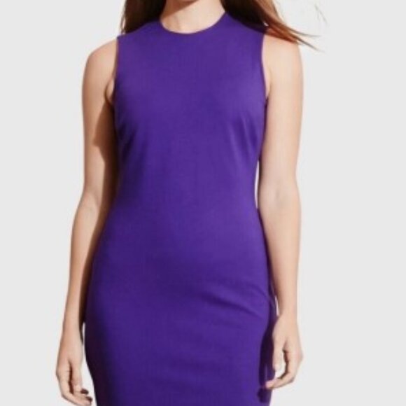 Lauren Ralph Lauren Purple Midi Dress - Picture 1 of 15